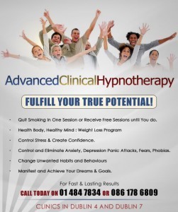 advanced clinical hypnotherapy dublin
